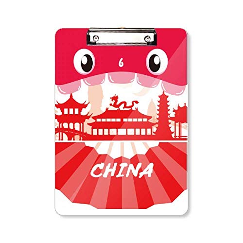 Porte-bloc A4 avec motif de la Chine pour animer vos réunions créatives au bureau