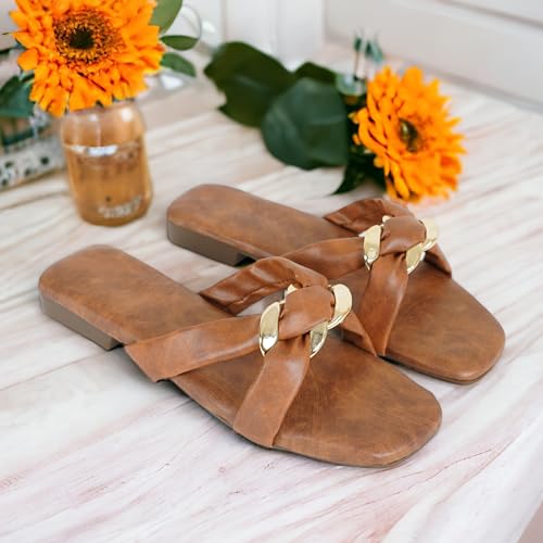 Image of IndieStide Heel Casual Flip Flops Slippers For Girls Women, Comfortable cushioned Chappals
