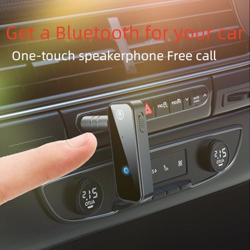 Adaptador Bluetooth 5.0 Transmisor Receptor Jack 3.5 mm miniatura 3