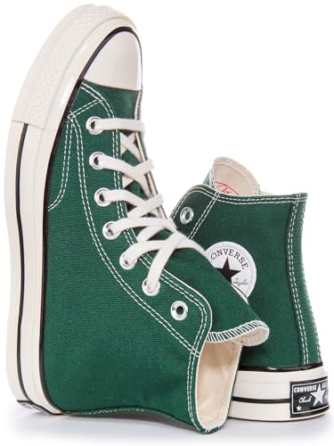 Converse 168508C Men's Chuck 70 Seasonal Canvas Hi Trainers (Green, US 3.5M/5.5F)4