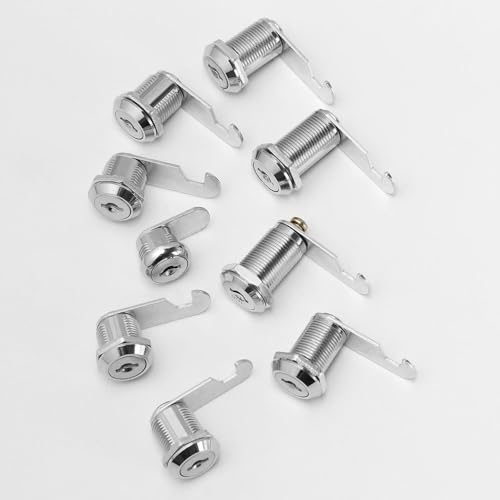 Serrure à came pour placard et meuble cylindre de sécurité A-16 mm - 8