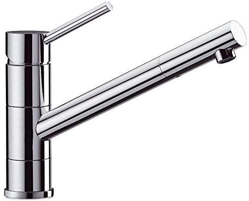 Clever 92603 Grifo de Cocina Monomando Econature Caiman Horizontal, Urban, Cromado