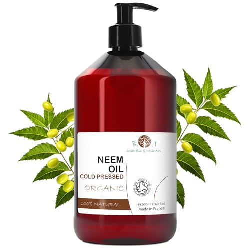 +300 Plagas Plantas, Aceite de Neem, Huerto Saludable, Agricultura Eccologica, Anti Pulgones, Cochinillas, Piel y Cabello, Previene Infecciones, Cuidado de Mascotas, Anti Mosquitos, Repelente 500 ml