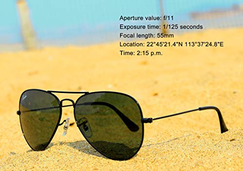 Image of Classic Aviator Teardrop Style Glass Lens Metal Frame Sunglasses For Men Women UV400 Protection