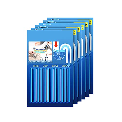 BeamsWork Drain Cleaner Sticks 72 Stück(6Packungen),Abflussreiniger...
