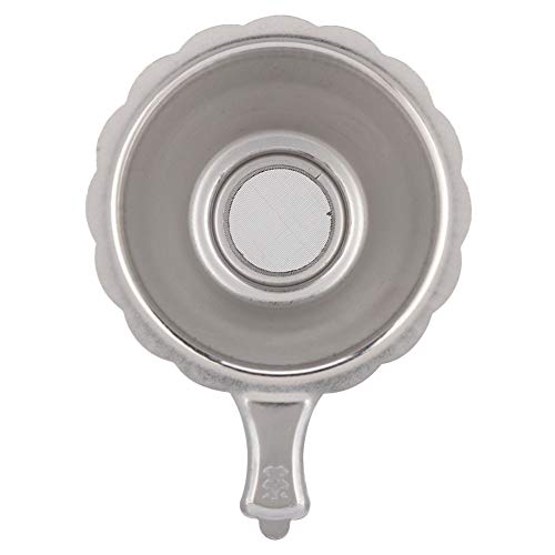 Filter Funnel 3D Printer Accessories Silver Metal Filter Funnel Can be Used Together with The Silicon Funnel,Compact Design and Easy to use