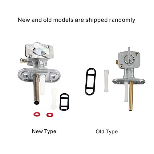 EBTOOLS Benzinhahn für Kawasaki Kdx 200, KLF 300, Bayou 300 & Yamaha Breeze, Benzin, Automatik, Tankmontage, Neu, 10mm, Klassiker, Motorrad