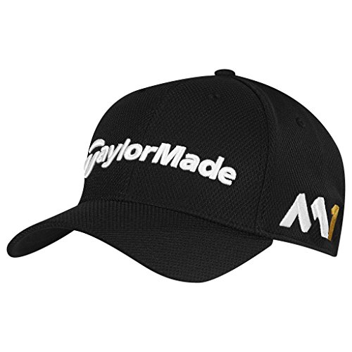 TaylorMade Tour 39Thirty Cap, Black, Medium/Large