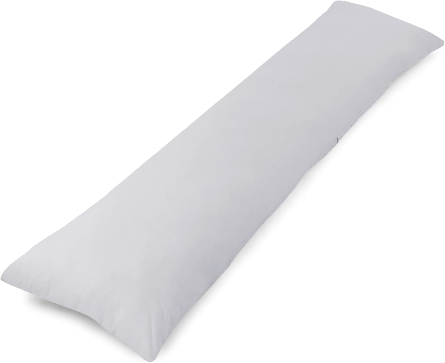 Almohada para Dormir de Lado 145 x 40 con Funda - Body Pillow Almohada firmeza Alta almofada Firme Algodón Gris