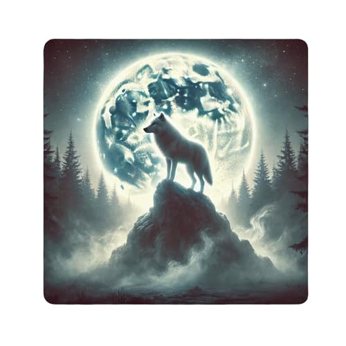 Joko Ivery Wolf Moonlight Blue Camera Lens Wrap 21.7