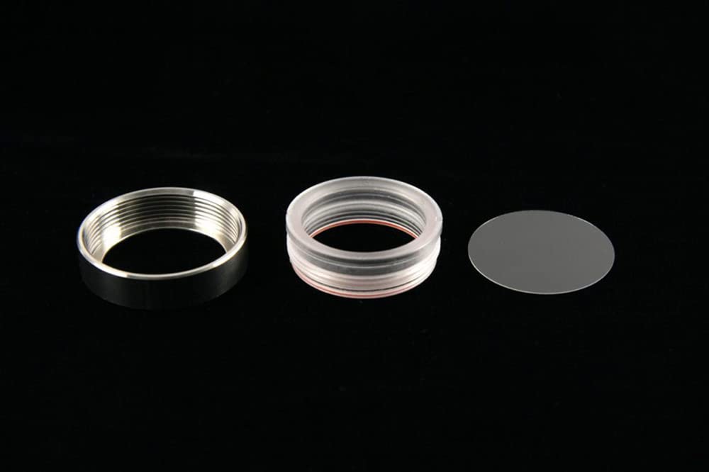 Quartz Coverslip Square, 25.4mm (1”) x 0.15-0.18mm Thick (#1)