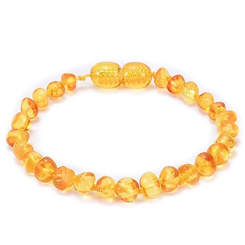 Bracelet ambre véritable fait main YSJNHX bijoux en pierres naturelles
