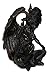 Ebros Gift Sabbatic Goat Idol Baphomet Sitting in Meditation Resin Figurine Occultic Illuminati The Horned God Goat of Mendes Altar Sculpture Figurine