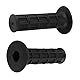 Motorrad Griffgummi, Qiilu Motorradgriffe 22mm/25MM, Universal Silikon Motorrad Lenker Griffe Neu(Swarchz)