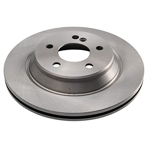 Image of TRQ Rear Brake Pad & Rotor Kit, with Chemical Kit Parking Brake Shoe Set Ceramic Compatible with 2003 Mercedes-Benz CL500 2003-2006 S430 S500