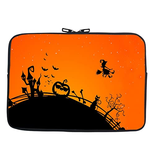 Image of TheSkinMantra Chain Laptop Sleeve Bag Compatible with Laptop /Macbooks /Chrombook /Notebook /Zbook (11.6 Inch (Chain), Horrifying Vampire)