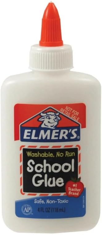 Amazon.com : Elmers Liquid School Glue VLLVvz, Washable, 4 Ounces, 2 Count : Office Products