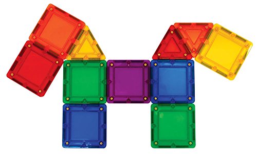 Tileblox Rainbow 104pc Set Magnetic Building Blocks, Educational Magnetic Tiles Kit , Magnetic Construction STEM Toy Set - Thumbnail 3
