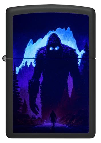 Encendedor Zippo Sasquatch Black Matte 46912 miniatura 2