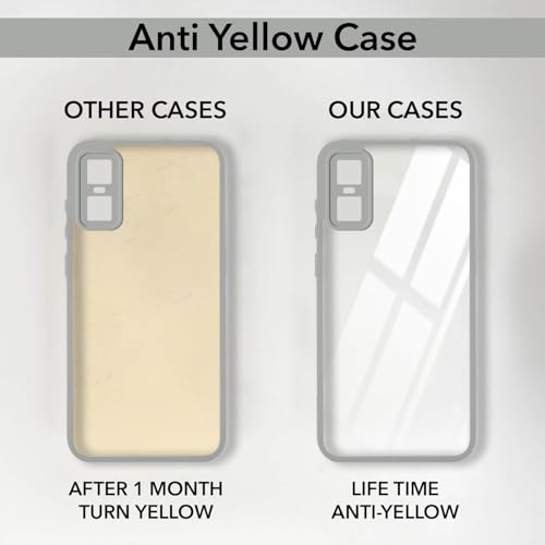 Image of Jkobi Ultra-Hybrid Back Cover Case for Infinix GT 30 Pro (Lifetime Anti Yellow | Anti Scratch | Crystal Clear Shockproof)