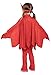 Disguise PJ Masks Owlette Costume, Deluxe Kids Light Up Jumpsuit Outfit and Character Mask, Toddler Size Small (2T)
