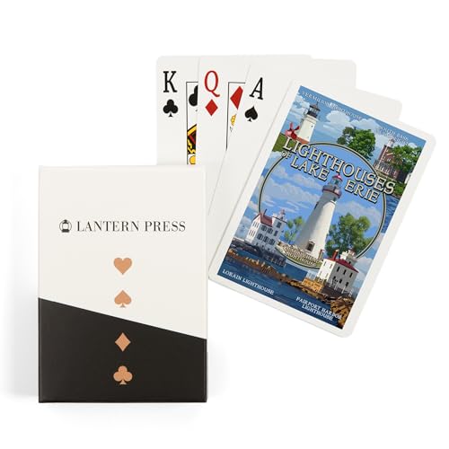 Naipes Ohio, El Faro del Lago Erie, 52 Cartas Poker
