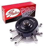 Gates Engine Water Pump compatible with Ram Dakota 3.7L 4.7L V6 V8 2010-2011