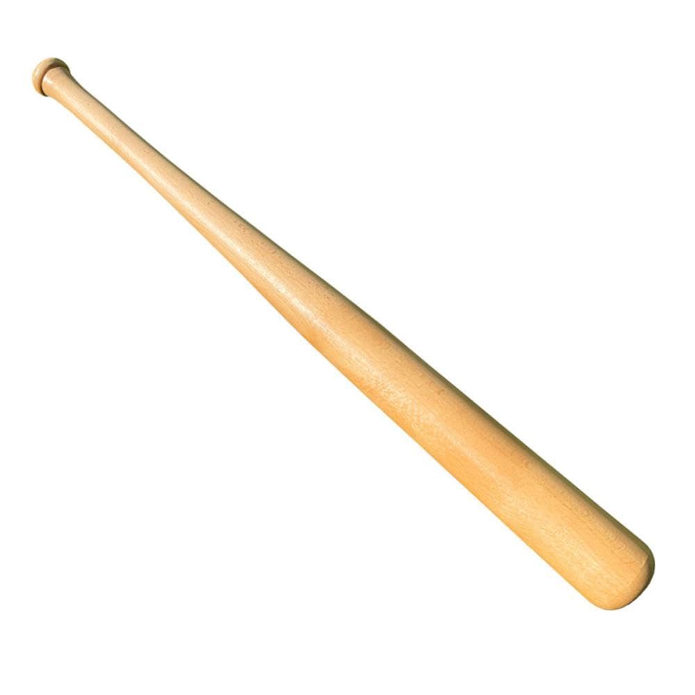 Perfeclan Mazza da Baseball in Legno da 84 cm Portatile Comoda da Gioco per Adulti, Regali di apprendimento, Pratica Sport all'aperto, Mazza da Baseball, Mazza