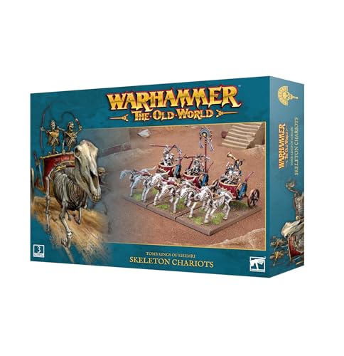 Warhammer Games Workshop Viejo Mundo: Tomb Kings of Khemri - Carros de Esqueleto