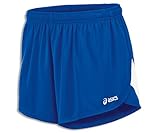 ASICS Mens Break Through 1/2 split short, Royal/White, Large