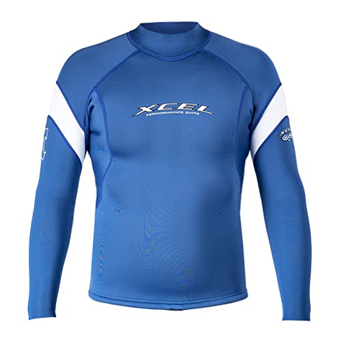 XCEL Mens Infiniti Solution Long Sleeve Wetstuit Top 2mm miniatura 1