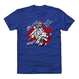 500 LEVEL Igor Shesterkin Shirt (Cotton, Medium, Royal Blue) - Igor Shesterkin Stripes WHT