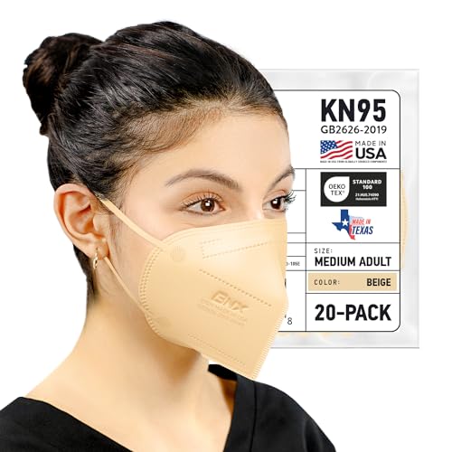 La Mejor Recopilación de Fabricación de máscaras los preferidos por los clientes. 49 AccuMed BNX KN95 Mascarilla facial fabricada en Estados Unidos, KN95 Máscara protectora desechable de partículas, GB2626-2019, protección contra el polvo, el polen y la neblina...