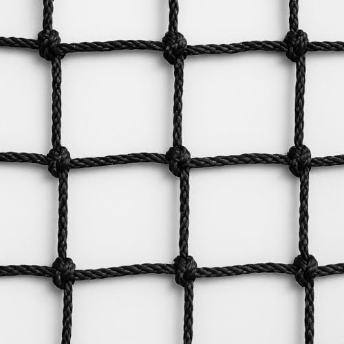 PieloBa Taubenschutznetz Taubenabwehrnetz Taubennetz Vogelabwehr - schwarz - Masche 5 cm - Stärke: 1 2 mm - Breite: 8 00 m Meterware