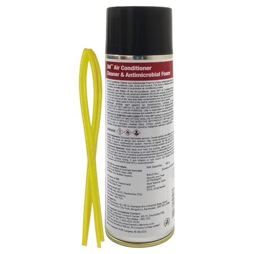 Image of 3M Air Conditioner & Antimicrobial Foam | Disinfectant for House, Office and Car AC | Remove Dust and Mould from AC (Pack of 2) (2 x 250ml)