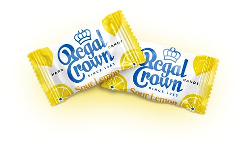 Regal Crown | Sour Lemon Hard Candy | 6.25 oz Peg Bag - image 3