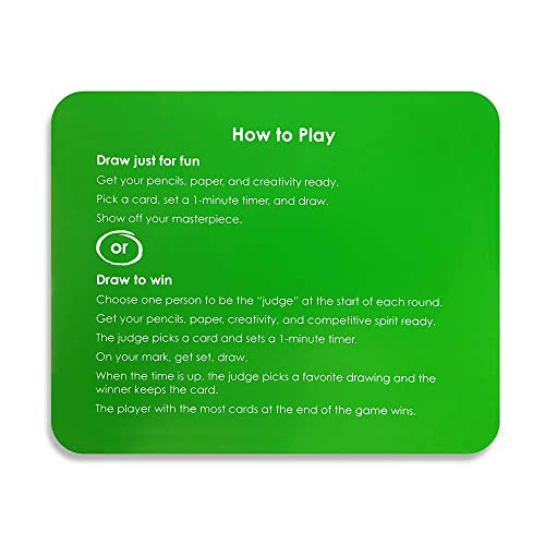 The Imagineering Company Watchamadrawit Fast Action Drawing Game With Wildly Creative Challenges - A Family Board Game For Kids And Adults - Let The Family Game Night Fun Go Crazy #TOP2