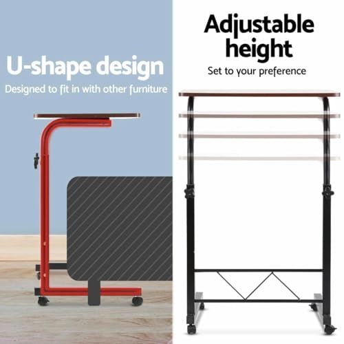 Image of Multi-Purpose Laptop Table, Study Table| Bed Table| Adjustable Height, Portable for Office, Work Form Home | DIY Table, Easy to Assemble, Engineered (Wood)