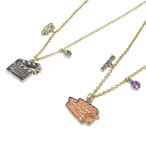 LUV HER Friends BFF Necklace Set, Girls and Boys Friendship Gift for Ages 3+