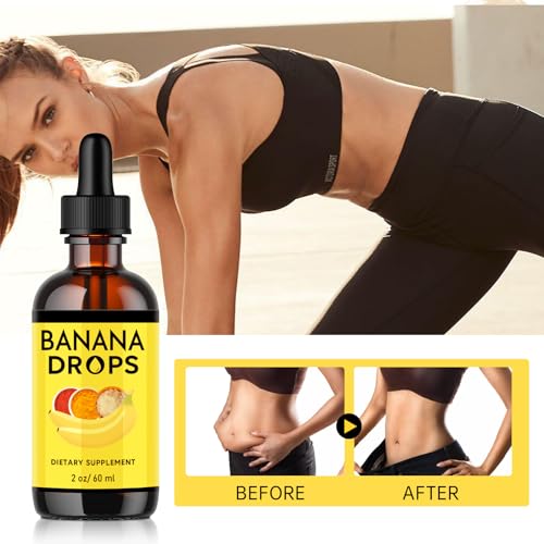 Banana Drops Original Banana Extract Liquid for Weight Health 2 PCS 4 41lE7as2YBL