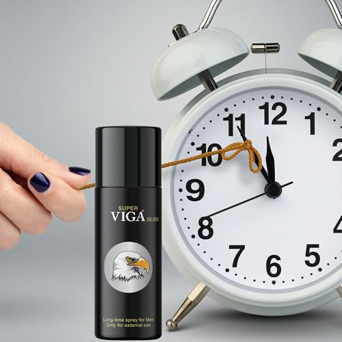 Image of Super Viga 50000 Delay Spray for Men with Vitamin E, Men's Personal Care, Refreshing Formula, Easy Spray Application, External Use Only, 45 ml (1.52 Fl Oz)