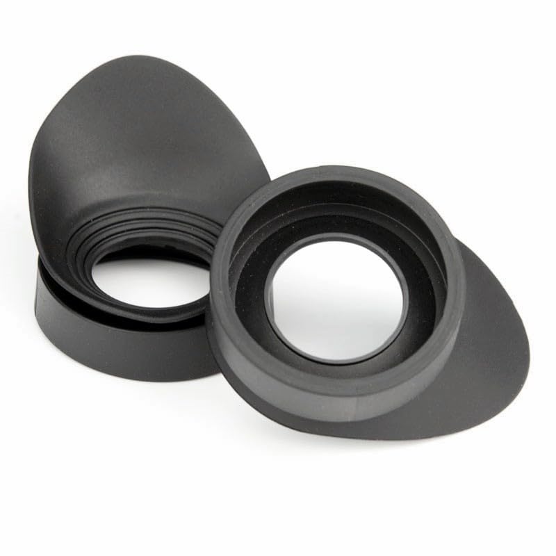 2 PCS 40mm Rubber Eyepiece Eye Shield Binoculars Eye Guards Microscope Eye Cups