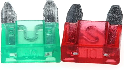 Fusibles mini para coche JCAKES micro kit de surtido automotriz tipo cuchilla de 60pcs 5