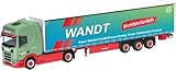 herpa spedition wandt 1 Stück 318600 H0 Scania CR 20 Hochdach Gardinenplanen-Sattelzug Wandt/BGL