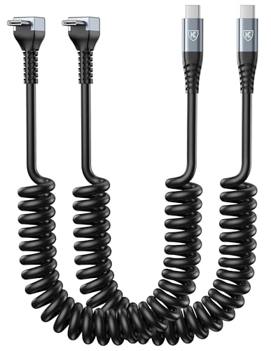KIYODA 90 Degree Coiled Cable