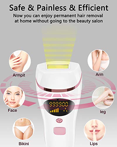 At Home Laser Hair Removal for Women and Men Upgraded to 999,900 Flashes - ProCIV IPL Permanent Hair Removal Painless Hair Remover Device for Whole Body - Thumbnail 2