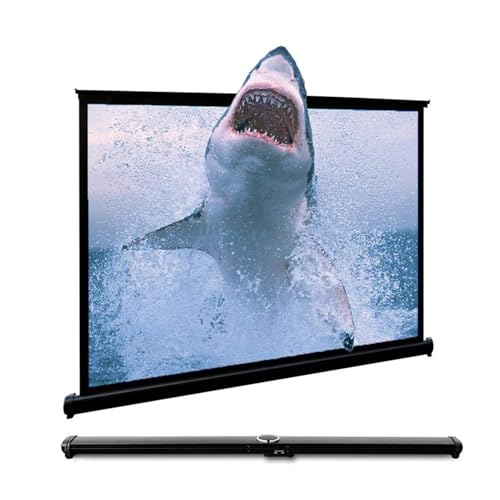 Pantalla manual portátil 50" 4:3 para proyector miniatura 1