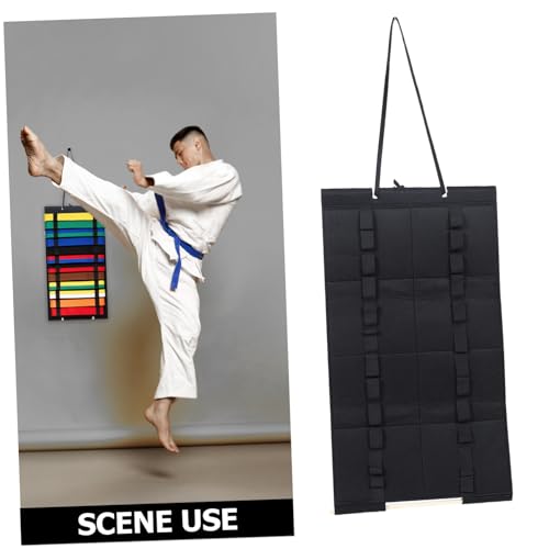 Estante de almacenamiento para cinturones de karate y expositor colgante de taekwondo 3