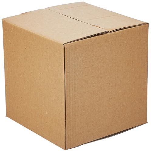 Image of BonKaso 3 Ply Corrugated Boxes for Packaging | 8 inchx8 inchx8 inch (Pack of 10) | Brown Cardboard Packing Box for Shipping, Moving & Storage | Cartons for Courier & Goods Transportation.