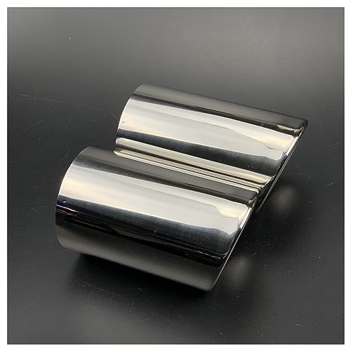 e[pCv Passat B6 B7p VW CCp r[gp Audi TTp ԗpGL][Xg`bv }t[pCvJo[ANZT[(Silver 2pc)